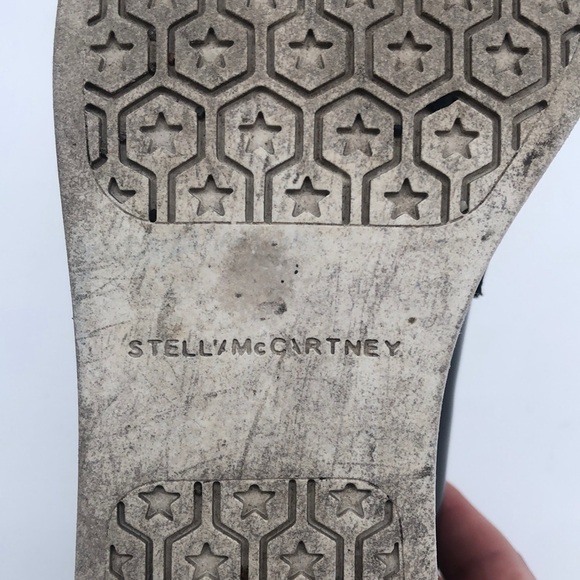 Authentic Stella McCartney Black Gloss Platform Loafers Gold Chain Accent ⛓️🖤💛 - Picture 16 of 16